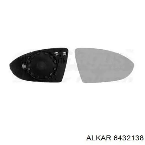 Compre 6432138 Alkar Elemento espelhado do espelho de retrovisão direito