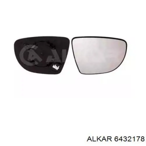 Elemento espelhado do espelho de retrovisão direito Alkar 6432178 preço, a partir de 15,80 USD