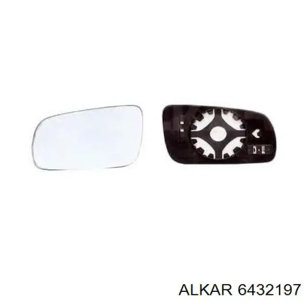 Elemento espelhado do espelho de retrovisão direito Alkar 6432197 preço, a partir de 21,28 USD