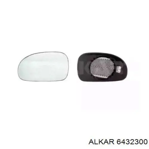 Elemento espelhado do espelho de retrovisão direito Alkar 6432300 preço, a partir de 24,78 USD