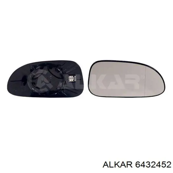 Elemento espelhado do espelho de retrovisão direito Alkar 6432452 preço, a partir de 22,79 USD