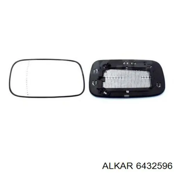 Elemento espelhado do espelho de retrovisão direito Alkar 6432596 preço, a partir de 18,52 USD