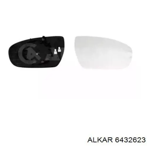 Elemento espelhado do espelho de retrovisão direito Alkar 6432623 preço, a partir de 16,95 USD