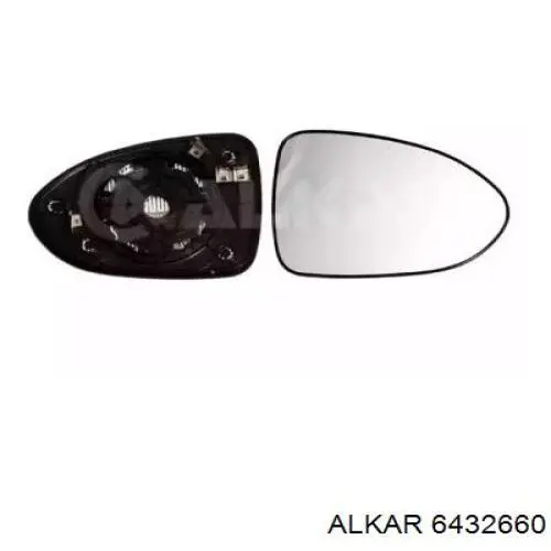Compre 876211W030 Hyundai/Kia Elemento espelhado do espelho de retrovisão direito