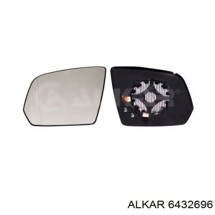 Elemento espelhado do espelho de retrovisão direito Polcar 5076555E preço, a partir de 32,92 USD