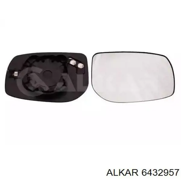 Elemento espelhado do espelho de retrovisão direito Alkar 6432957 preço, a partir de 25,65 USD