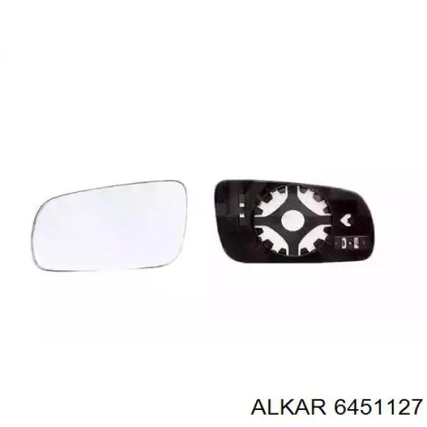 Elemento espelhado do espelho de retrovisão esquerdo Alkar 6451127 preço, a partir de 10,71 USD