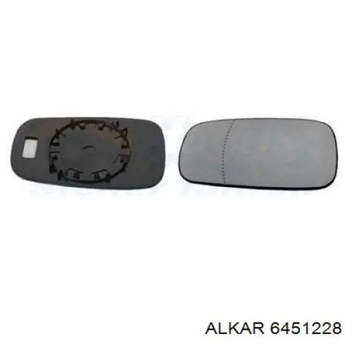 Compre 6451228 Alkar Elemento espelhado do espelho de retrovisão esquerdo