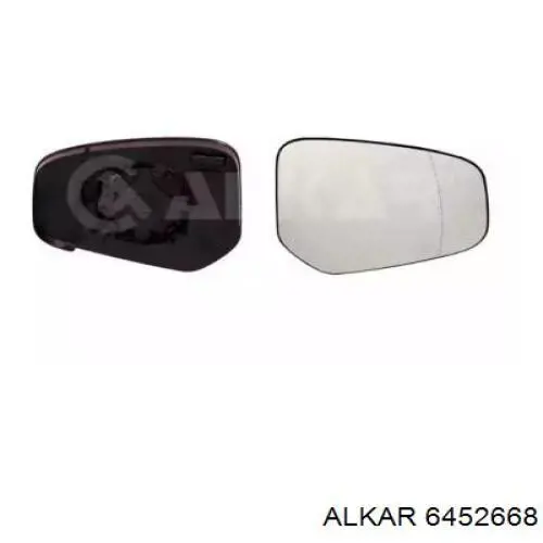 Compre ET7617K740AA Ford Elemento espelhado do espelho de retrovisão direito
