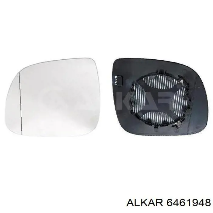 6461948 Alkar Elemento espelhado do espelho de retrovisão esquerdo