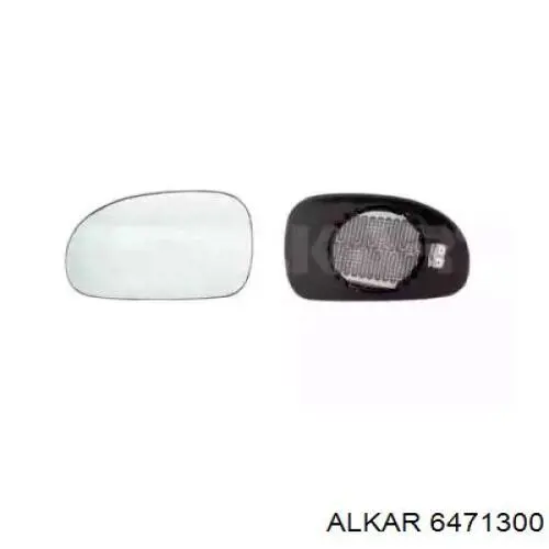 Elemento espelhado do espelho de retrovisão esquerdo Alkar 6471300 preço, a partir de 31,50 USD