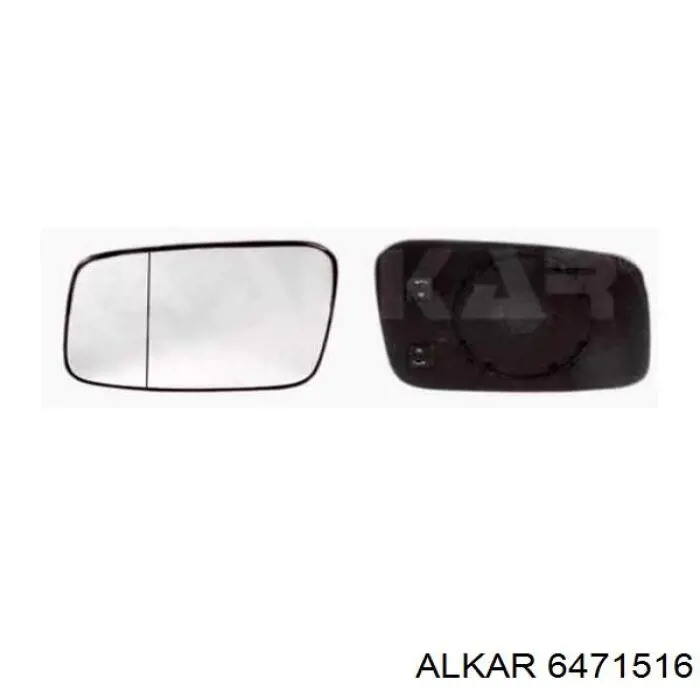 Compre 6471516 Alkar Elemento espelhado do espelho de retrovisão esquerdo