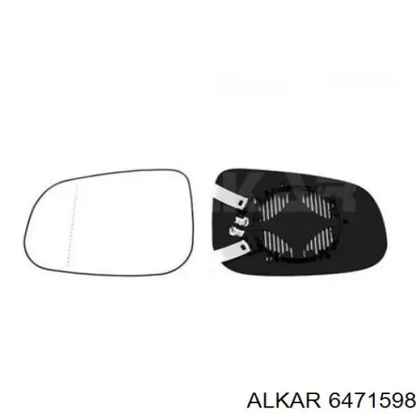 Elemento espelhado do espelho de retrovisão esquerdo Alkar 6471598 preço, a partir de 21,57 USD