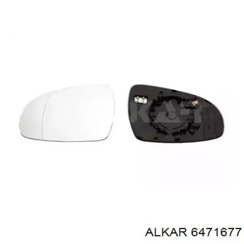 Elemento espelhado do espelho de retrovisão esquerdo Alkar 6471677 preço, a partir de 39,15 USD