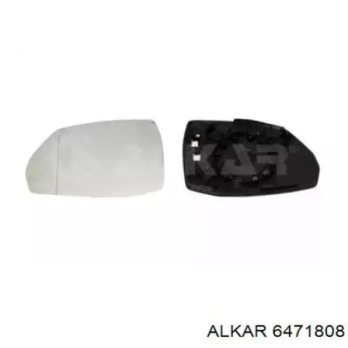 6471808 Alkar Elemento espelhado do espelho de retrovisão esquerdo
