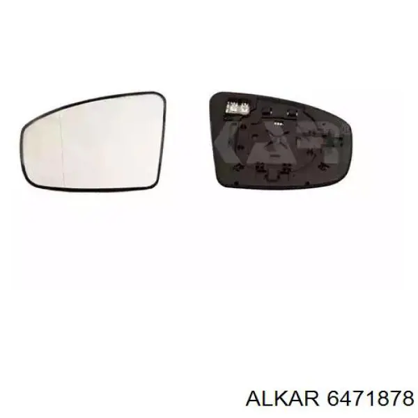 Compre 963661AH0A Nissan/Infiniti Elemento espelhado do espelho de retrovisão esquerdo