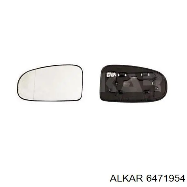 Elemento espelhado do espelho de retrovisão esquerdo Toyota 8796147190 preço, a partir de 36,77 USD