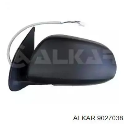 9027038 Alkar Espelho de retrovisão esquerdo
