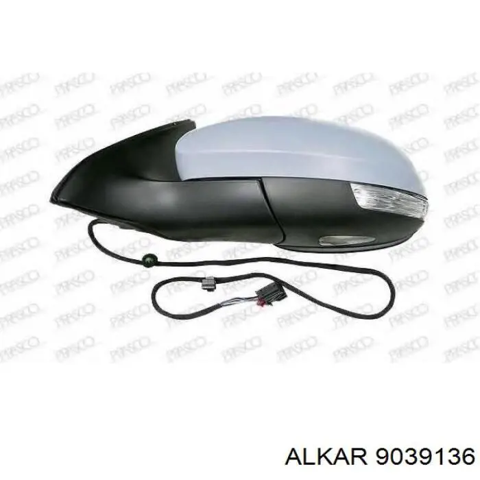 Compre 9039136 Alkar Espelho de retrovisão esquerdo