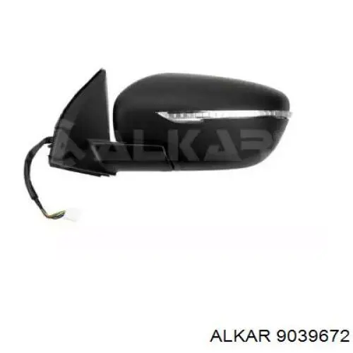 9039672 Alkar Espelho de retrovisão esquerdo