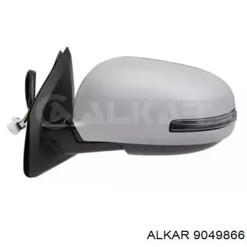 9049866 Alkar Espelho de retrovisão esquerdo