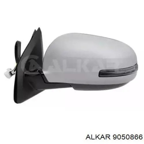 9050866 Alkar Espelho de retrovisão direito