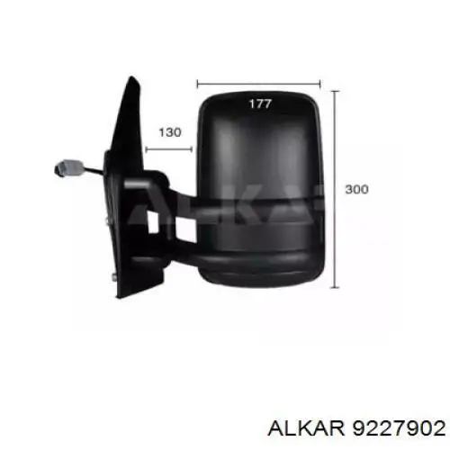 Compre 9227902 Alkar Espelho de retrovisão esquerdo