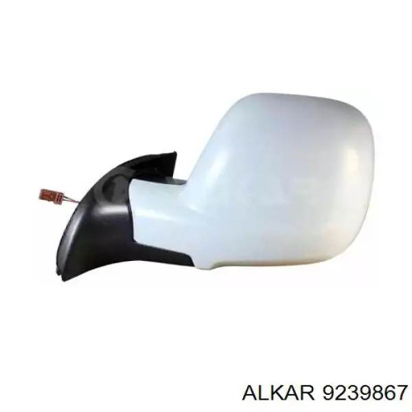 9239867 Alkar Espelho de retrovisão esquerdo