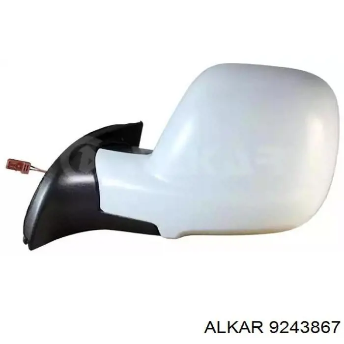 9243867 Alkar Espelho de retrovisão esquerdo
