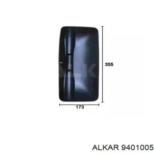 Espelho de retrovisão esquerdo Alkar 9401005 preço, a partir de 47,08 USD