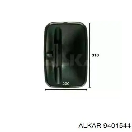 Espelho de retrovisão esquerdo Alkar 9401544 preço, a partir de 46,48 USD