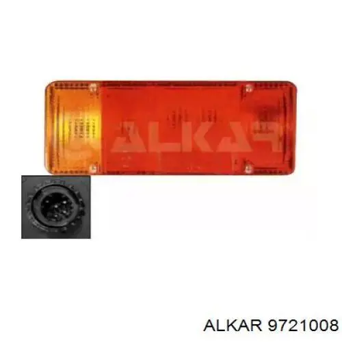 Lanterna traseira esquerda Alkar 9721008 preço, a partir de 41,33 USD