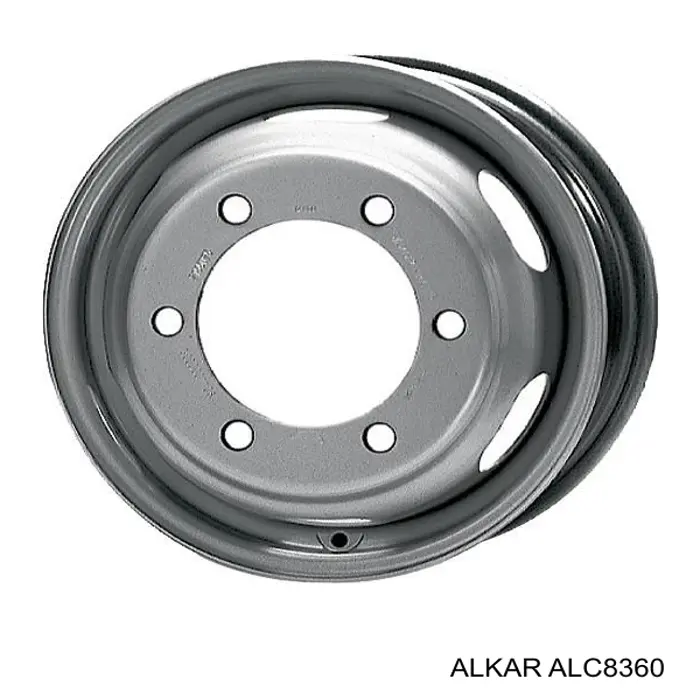 Discos de roda de aço (estampados) ALC8360 Alkar