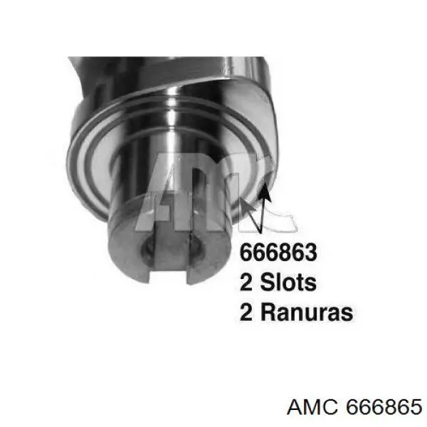 Árvore distribuidora de motor AMC 666865 preço, a partir de 257,32 USD
