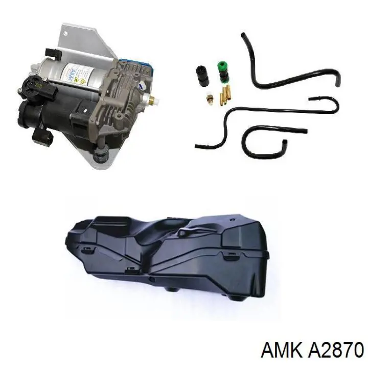 Compre A2870 AMK Compressor de bombeio pneumático (de amortecedores)