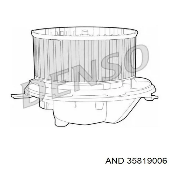 Motor de ventilador de forno (de aquecedor de salão) AND 35819006 preço, a partir de 51,56 USD