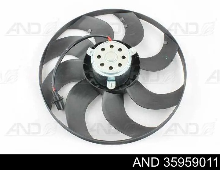 35959011 AND Ventilador elétrico de esfriamento montado (motor + roda de aletas)