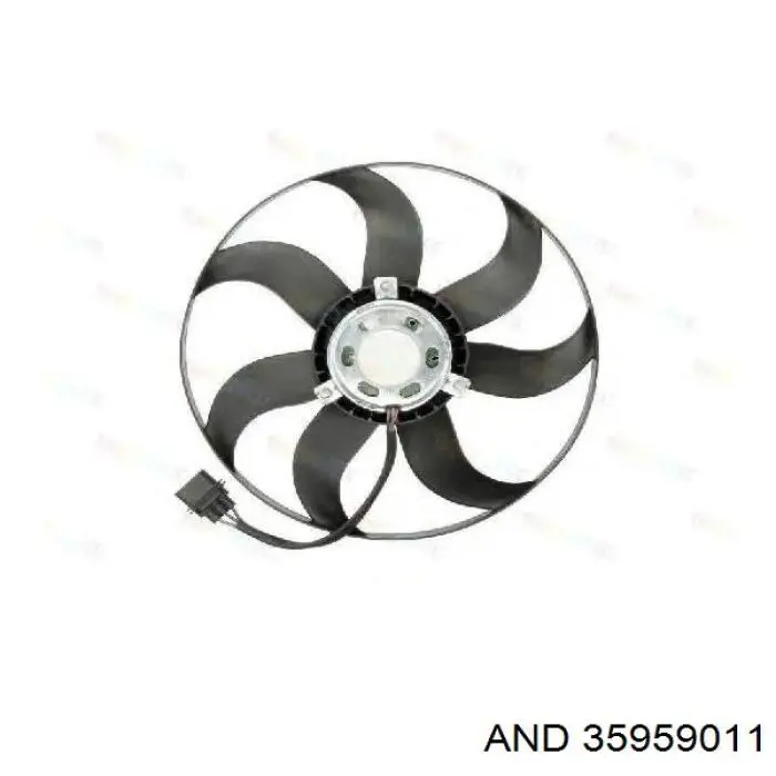 Ventilador elétrico de esfriamento montado (motor + roda de aletas) AND 35959011