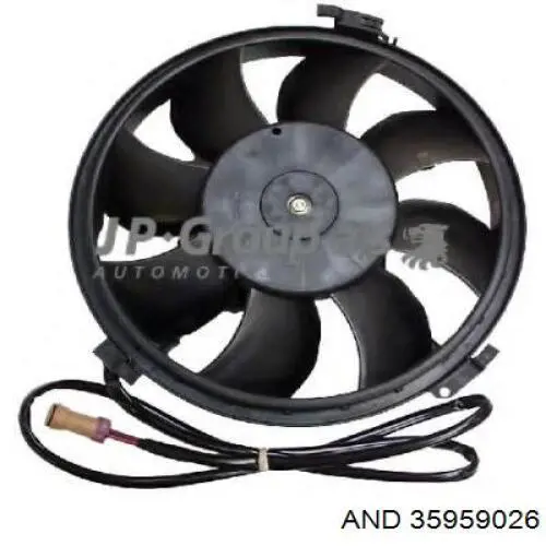 Ventilador elétrico de esfriamento montado (motor + roda de aletas) AND 35959026 preço, a partir de 53,65 USD