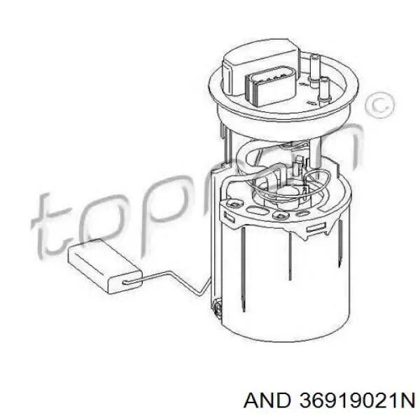Módulo de bomba de combustível com sensor do nível de combustível AND 36919021N preço, a partir de 72,36 USD