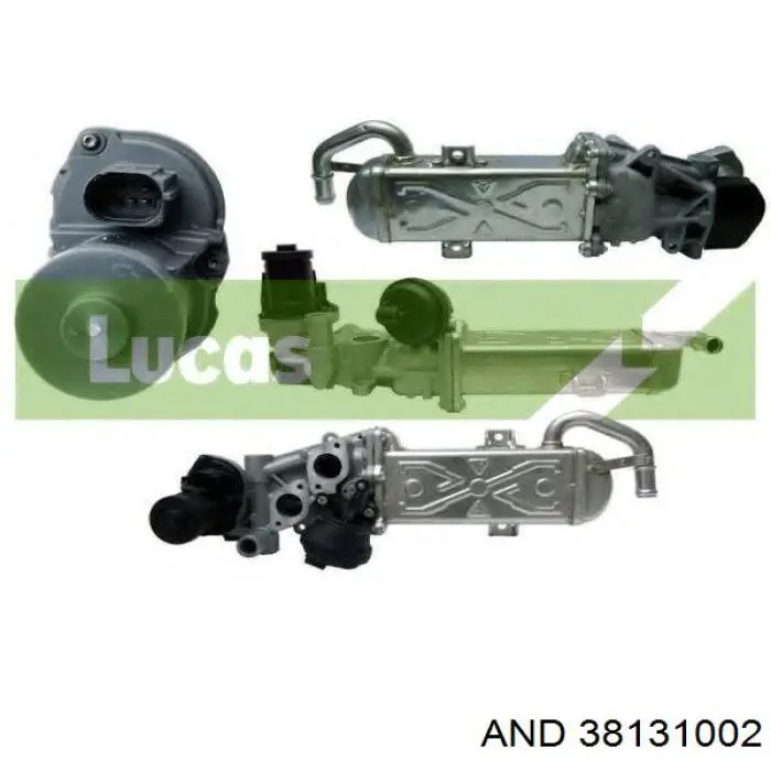 Radiador do sistema EGR de recirculação dos gases de escape AND 38131002 preço, a partir de 46,64 USD