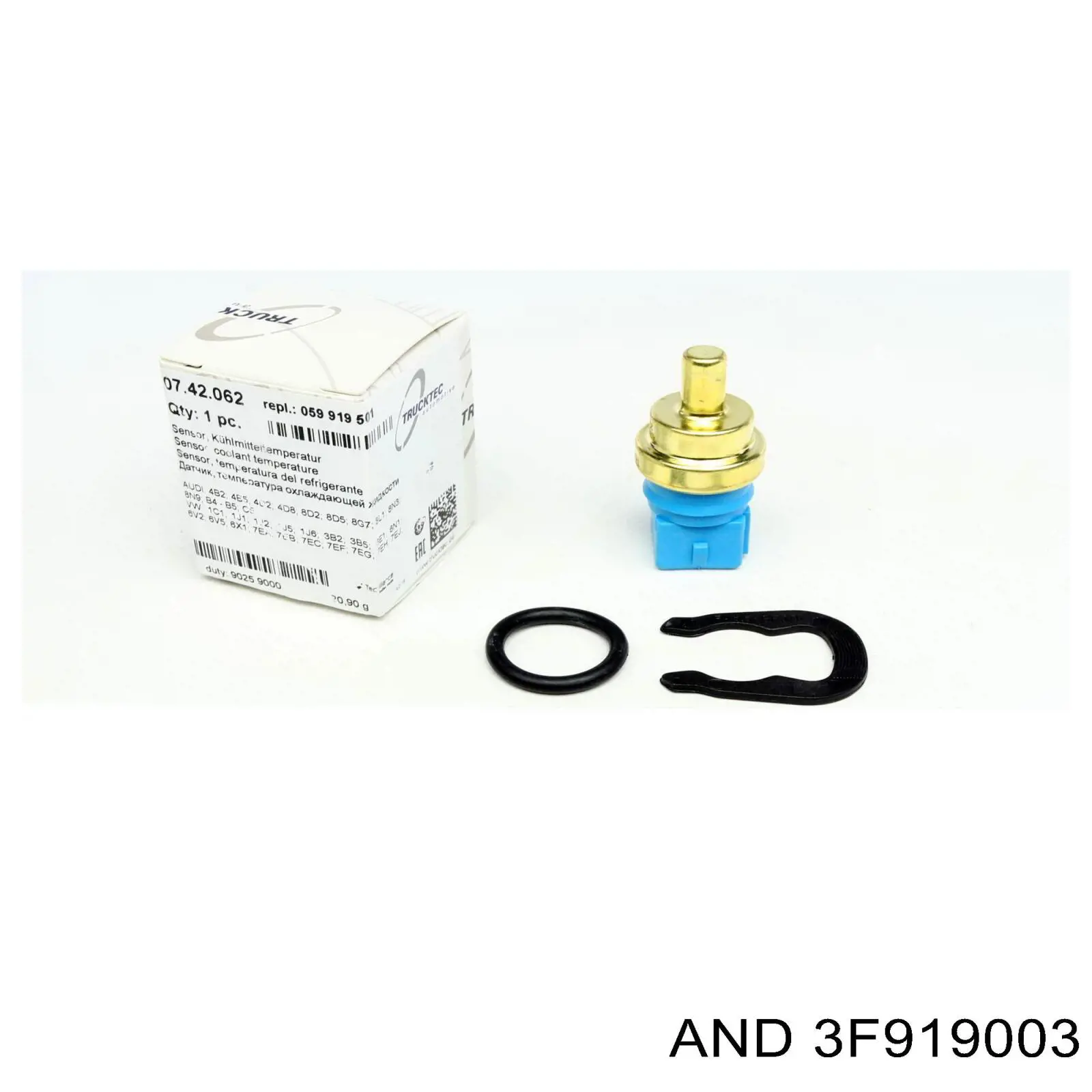 3F919003 AND Sensor de temperatura do fluido de esfriamento