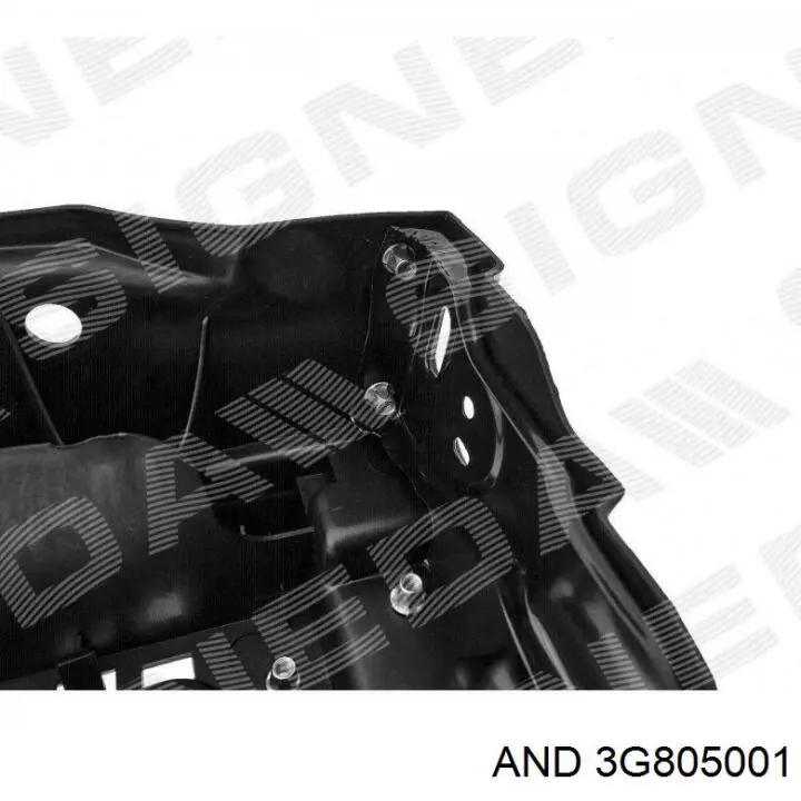 Suporte do radiador montado (painel de montagem de fixação das luzes) AND 3G805001 preço, a partir de 72,29 USD