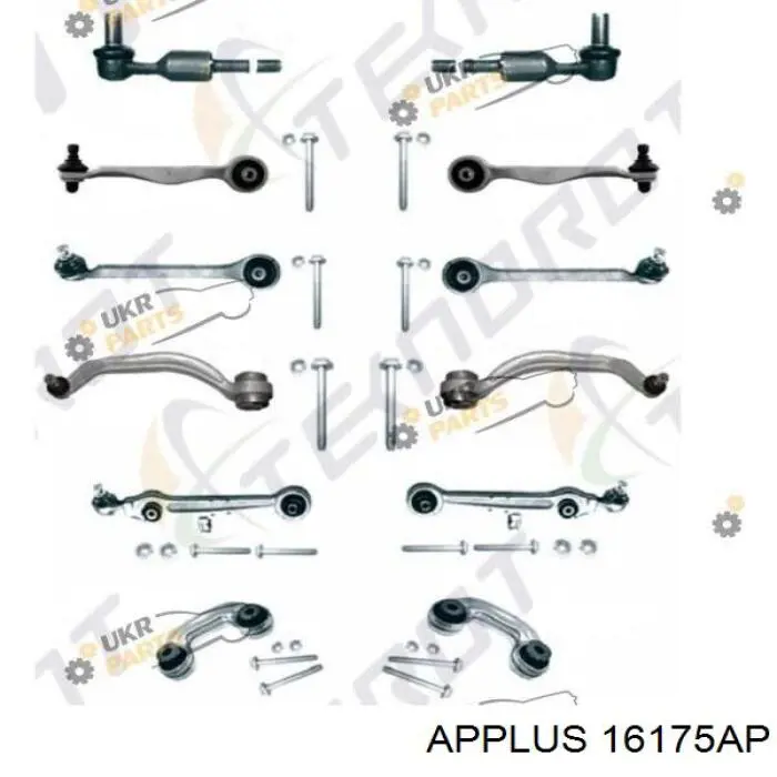 16175AP Aplus Kit de braços oscilantes de suspensão dianteira