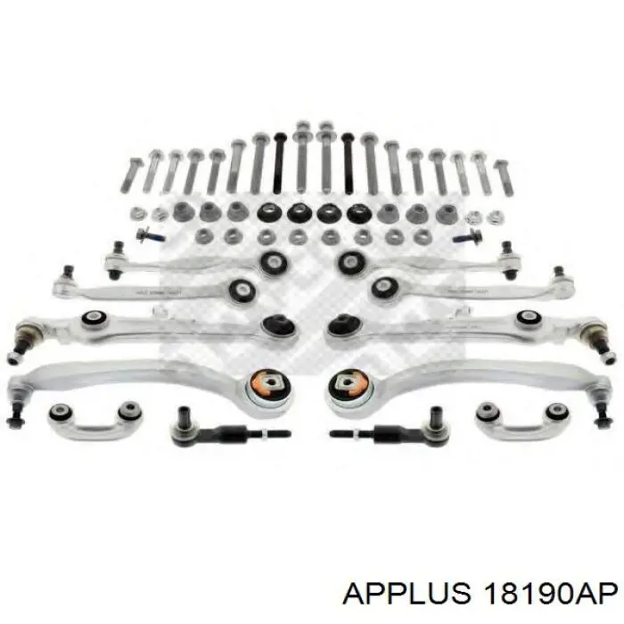 Kit de braços oscilantes de suspensão dianteira Aplus 18190AP preço, a partir de 352,60 USD