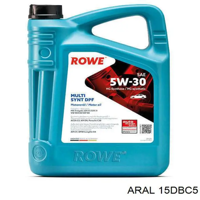 Compre 15DBC5 Aral Óleo para motor