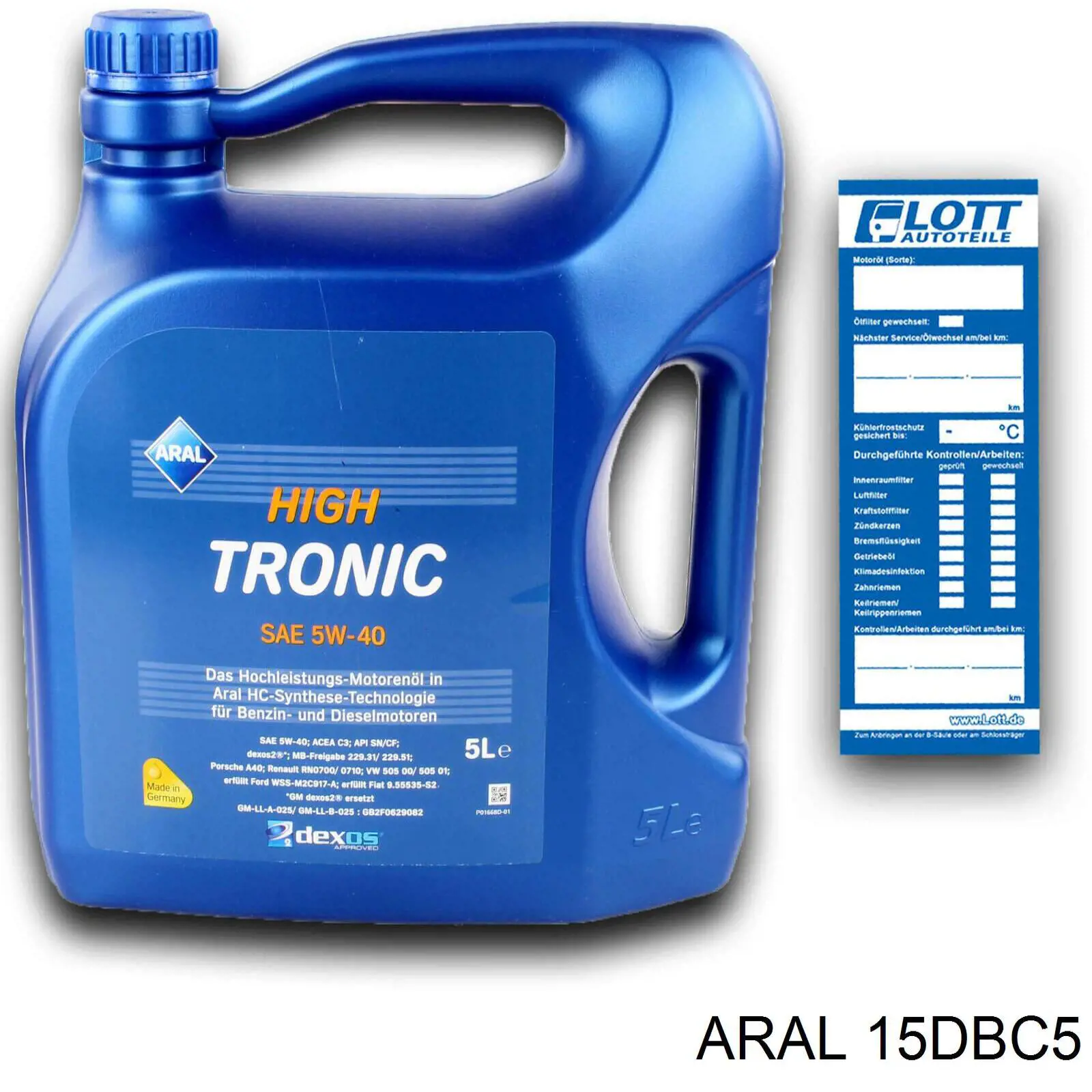 Óleo para motor Aral 15DBC5 preço, a partir de 252,69 USD