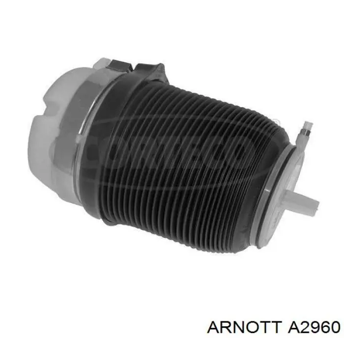 Coxim pneumático (suspensão de lâminas pneumática) do eixo traseiro DAS10001 Dunlop