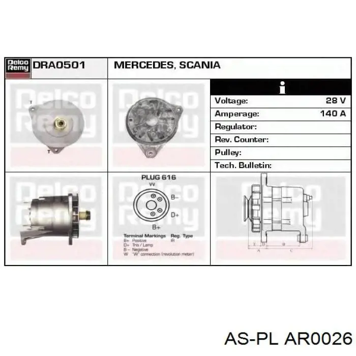 Induzido (rotor) do gerador 71360579 Profit