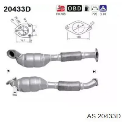Convertidor - catalisador Bosal 090637 preço, a partir de 413,00 USD